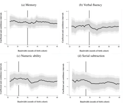 Figure 1.8: Sensitivity analyses