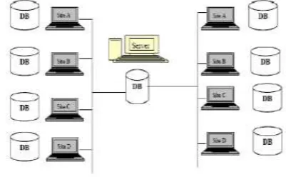Fig -1: Distributed database systems Architecture 