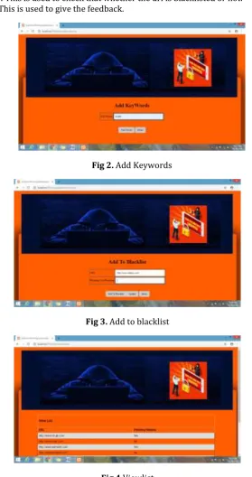 Fig 4.Viewlist 