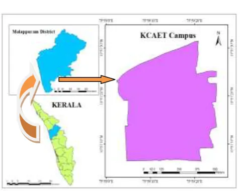 Fig -1: Location map of the study area 