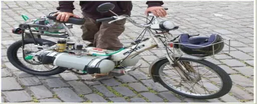 FIG. (3). COMPRESSED AIR POWERED MODEL 