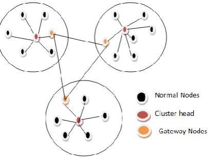 Fig: 5 General View of Cluster formation 