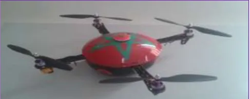 Fig -1: A picture of the developed multirotor (SMART\ENSEM) 