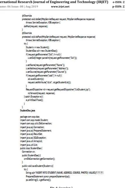 Fig -4: Snapshot 2 