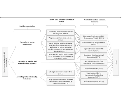 Fig. 1 The process of implementation of themes in São Paulo, Brazil 2012. Note. SEL: Central ideas from the selection of themes