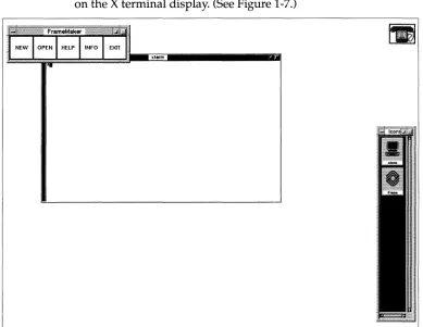 Figure 1-7 Starting an Application 