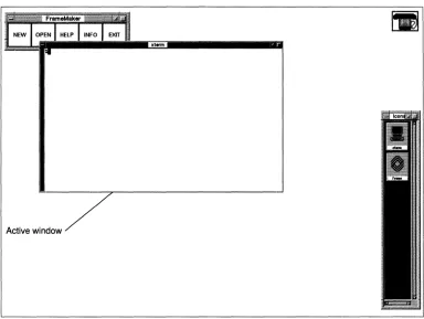 Figure 1-8 An Active Window 