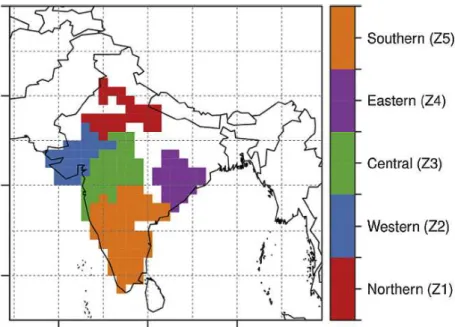 Figure  1  Study  area  and  agro-ecological  classification  for  model  calibration