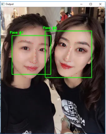 Figure 3.2: Facial Landmark Detection Example 2