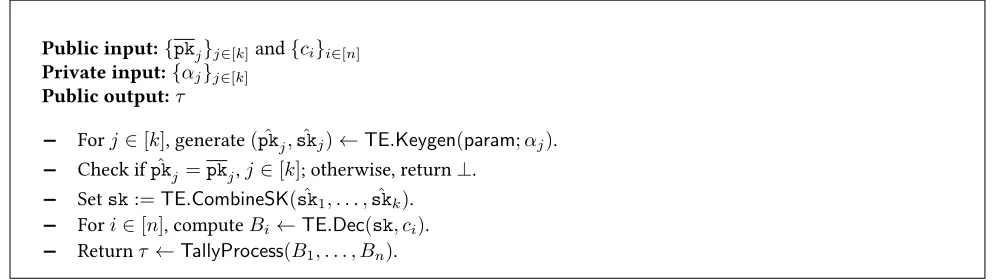 Figure 8: Statement voting circuit C