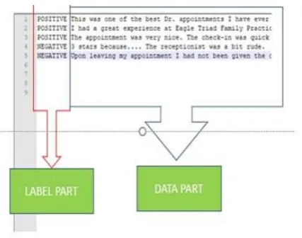 Figure 3: Datasets for the sentiment analysis 