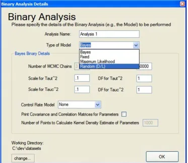 Figure 6Binary analysis specificationsBinary analysis specifications.