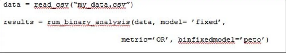 Table 1: Comparison of Meta-Analysis Software (Continued)