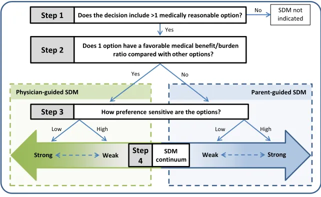 FIGURE 1Four-step SDM framework.