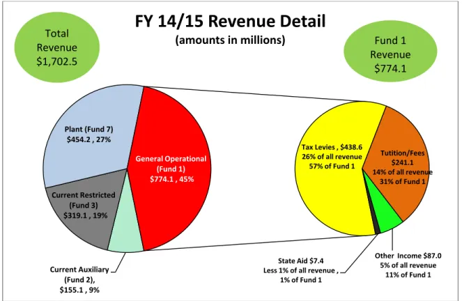 Figure 1: Breakdown of Revenue 