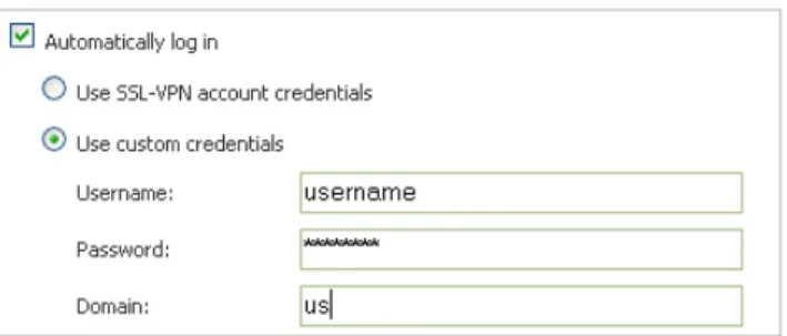Table 4. Dynamic variables used for entering credentials
