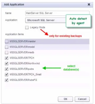 Figure 13 Creating the Backup Task