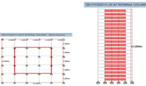Table No II. Base Shear in (kN) 