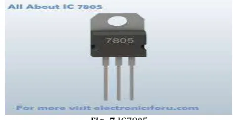Fig -7 IC7805 