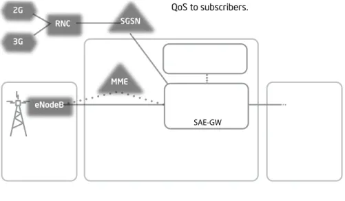 Figure 2. Today’s Service Provider Infrastructure  Has Various Network Elements That Use Different  Architectures