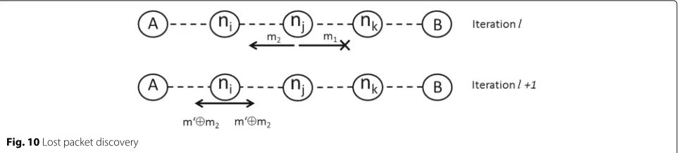 Fig. 10 Lost packet discovery
