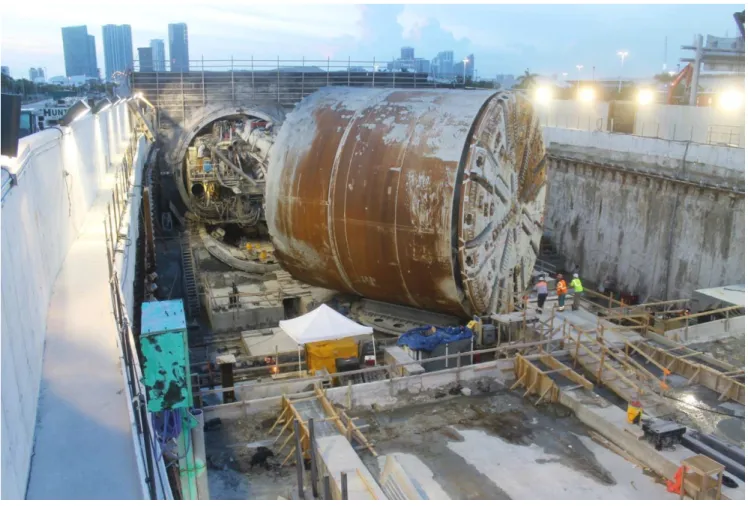 Figure 7 – U-turn the TBM