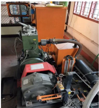 Fig -2 Four-Stroke Single Cylinder Variable Compression Ratio Diesel Engine Setup 