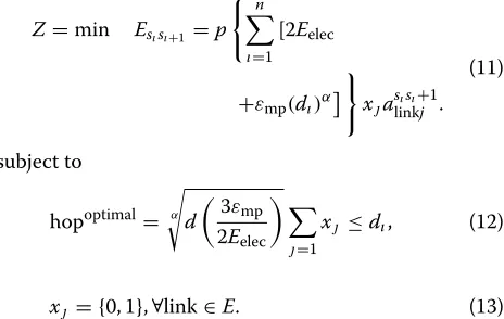 Fig. 5 A collinear n nodes with partitioning selected path
