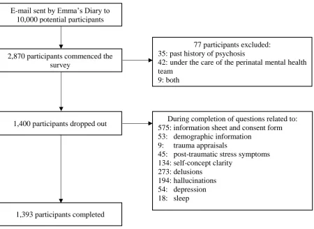 Figure 2 Participant recruitment flowchart  