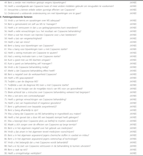 Table 2 Dutch Adherence Questionnaire-90 (DAQ-90) (Continued)