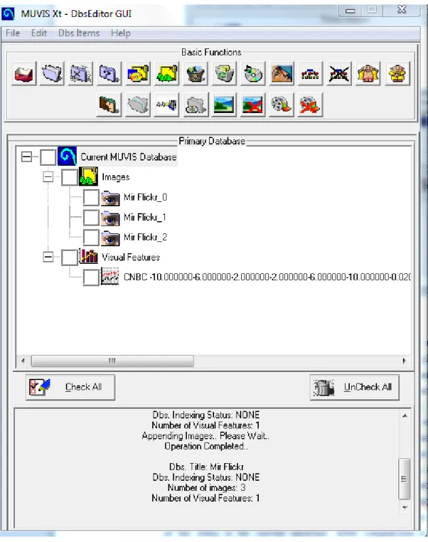 Figure 2-8 demonstrates the interface of DBS Editor. Figure 2-9 is a view of param- param-eter selection window