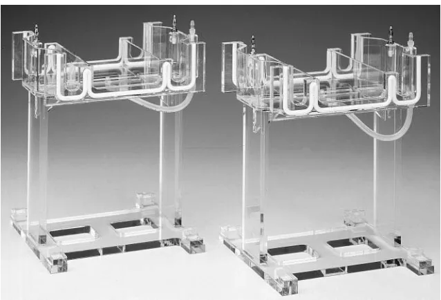 Figure 3Two automatic dual-gel TDGS systems.