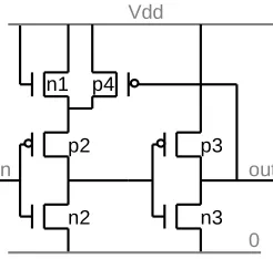 Figure 3.9: Level converter circuit