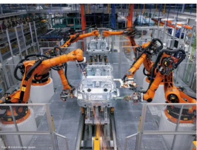 Abbildung 8:Spurgeführter Roboter 