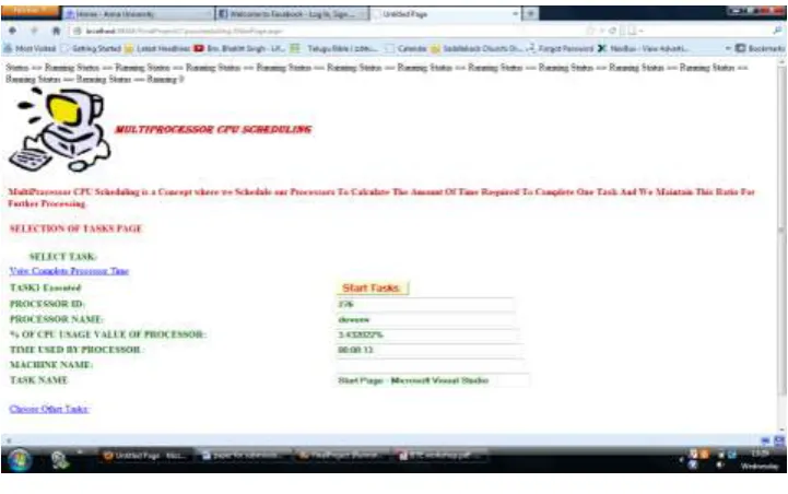 Fig 3  The Framework asks the user to enter the username and password before executing the tasks which is shown in Fig 3
