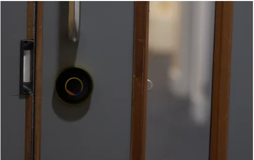 Figure 7. Still from supporting video showing the simple lock 