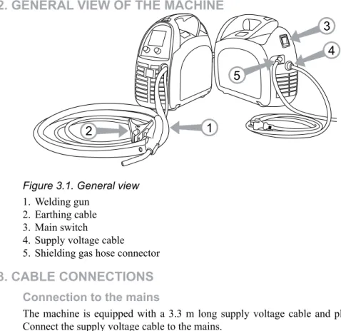 Figure 3.1. General view 1.  Welding gun 
