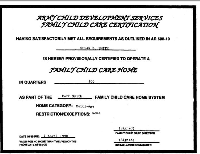 Figure 6-1. Sample FCC provisional certification document