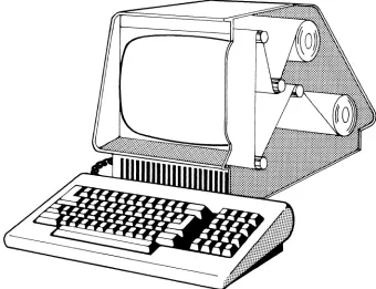 Figure 3: An imaginative drawing to illustrate the scrolling process. 