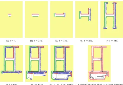 Figure 4.7: Experiment result with a single robot exploring an indoor ofﬁce-like environment.