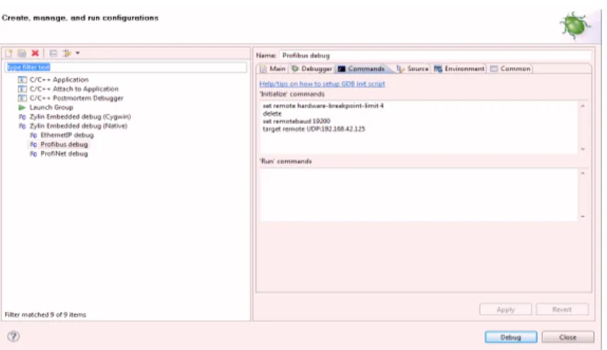 Fig. 6-4.   Debug Configuration...