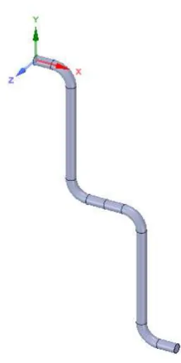 Figure 5.2 shows mesh model of componet 