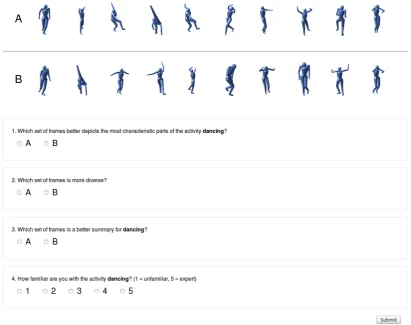 Figure 3.5: Sample screen from the user study.