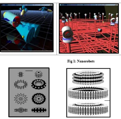 Fig 1: Nanorobots 