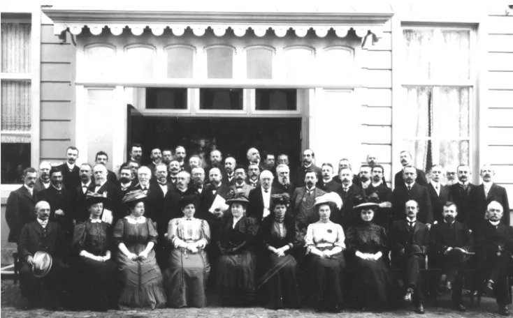 Figure 3. Participants of the First General Assembly of the International Seismological Association in The Hague, the Netherlands, 21–25September 1907