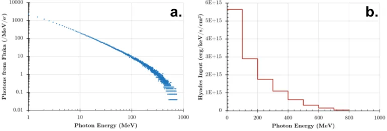 Figure 2: Details of the hydrodynamic simulation used to estimate the initial conditionsof the gas in the second gas cell
