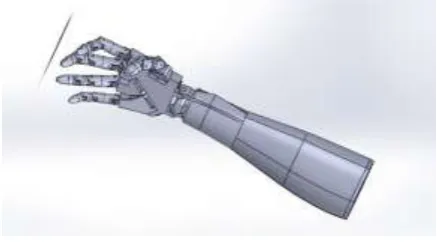Fig -6: Design of Robotic Arm 