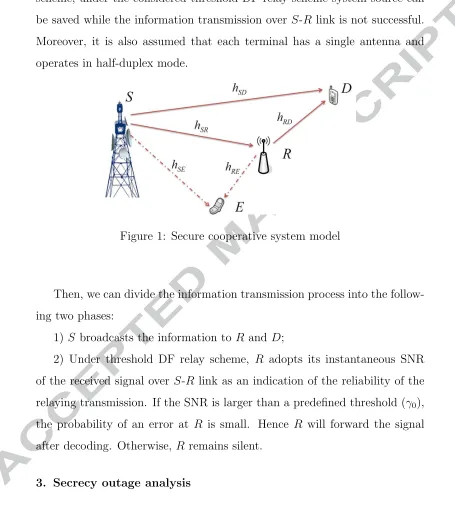Figure 1: Secure cooperative system model