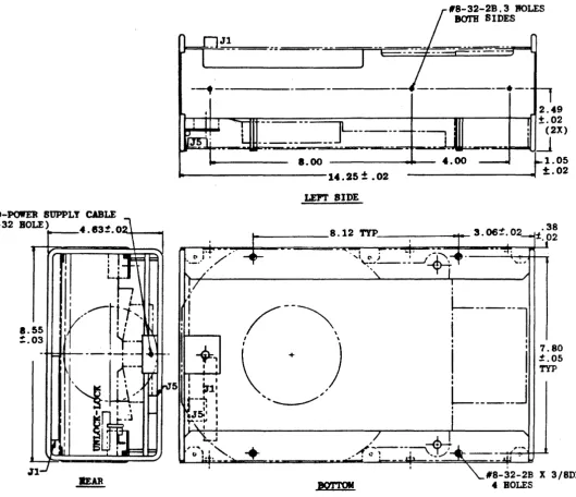 Figure 2 - DISKOS 3450 and 7050 Disc Drives 