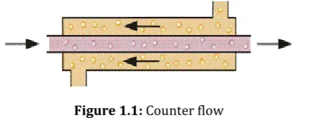 Figure 1.2: Co-current flow 